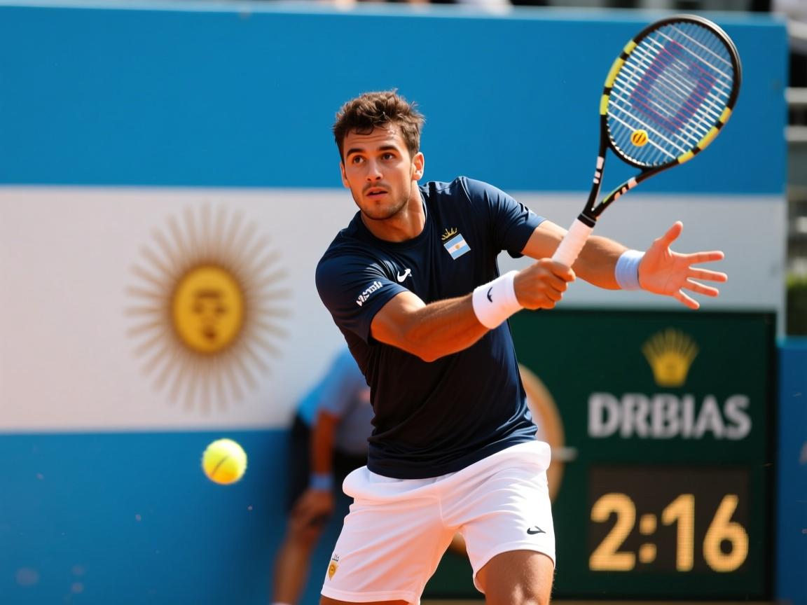 九游官网入口下载-阿根廷运动员破发奇迹！网球天才一战成名  第3张